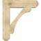 Ekena Millwork Legacy Craftsman Rough Sawn Bracket w/ Offset Brace, Douglas Fir, 8"W x 30"D x 34"H BKT0806X30X34LEC04RDF - alternate 2